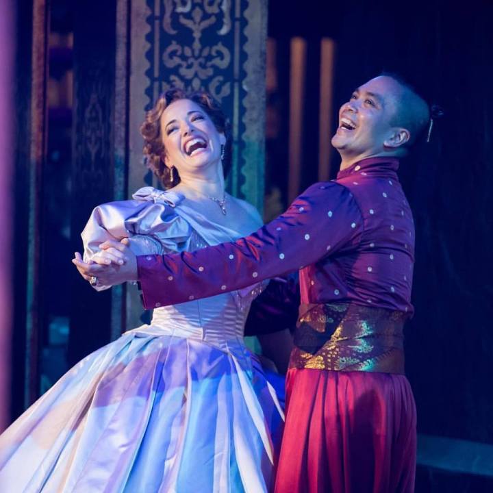 Laura Michelle Kelly and Jose Llana. Photo by @kspimages