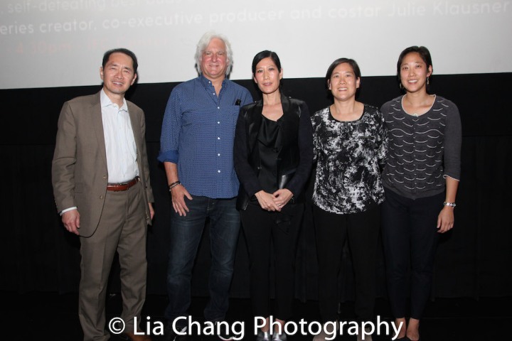 Ti-Hua Chang, producer Mark Mitten, Vera Sung, Jill Sung, Chanterelle Sung. Photo by Lia Chang