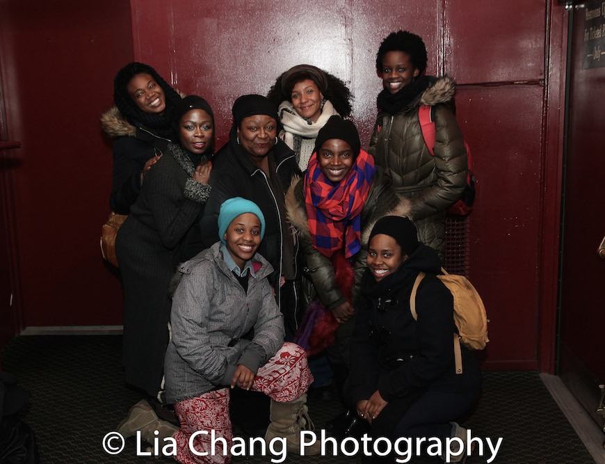 Abena Mensah-Bonsu, Zainab Jah, Mirirai Sithole, Myra Lucretia Taylor, Nabiyah Be, MaameYaa Boafo, Paige Gilbert, Nike Kadri. Photo by Lia Chang