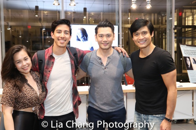 Katie Lee Hill, Kim Fischer, Karl Josef Co and Paolo Montalban. Photo by  Lia Chang-99 – Backstage Pass with Lia Chang