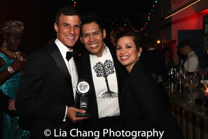 Ken Davenport, Clint Ramos and Lea Salonga. Photo by Lia Chang