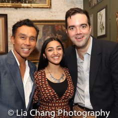 Ron Domingo, Aneesha Kudtarkar and Stephen Brown-Fried. Photo by Lia Chang