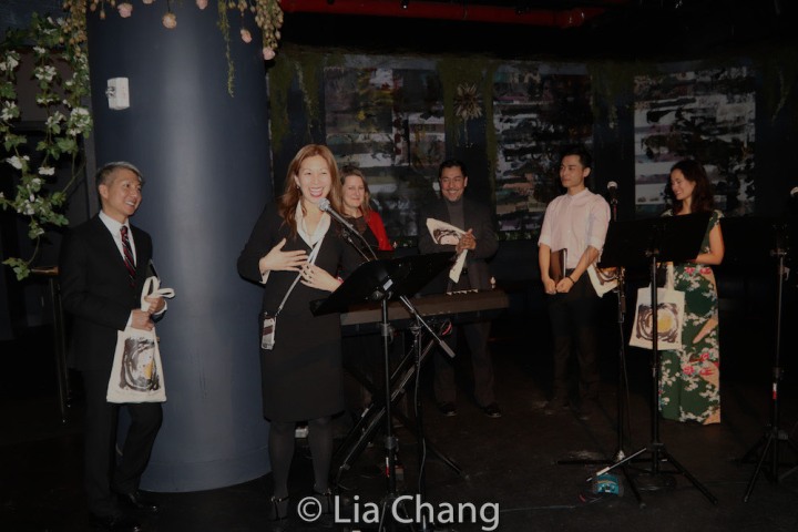 Jason Ma, Nancy Yao Maasbach, Kristen Lee Rosenfeld, Alan Ariano, Jonny Lee, Jr. and Ali Ewoldt. Photo by Lia Chang