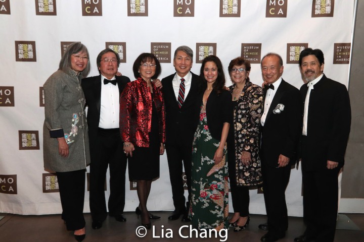 June Jee, Victor Kan, Lucy Kan, Jason Ma, Ali Ewoldt, Linda Sanchez, Greg Ho and Tony Jee. Photo by Lia Chang
