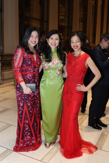 Tonya Vachirasomboo, Agnes Hsu Tang and Lia Chang