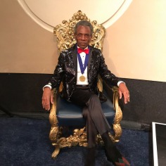 André De Shields attends the American Theater Hall Of Fame Awards held on November 18, 2019 at the Gershwin Theatre in New York City. Photo by Lia Chang