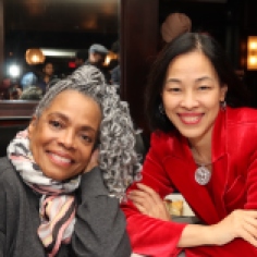 Denise Burse and Lia Chang. Photo by Adrienne C. Moore