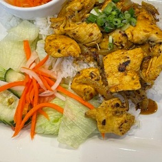 Spicy Lemon Grass Chicken. Photo by Lia Chang